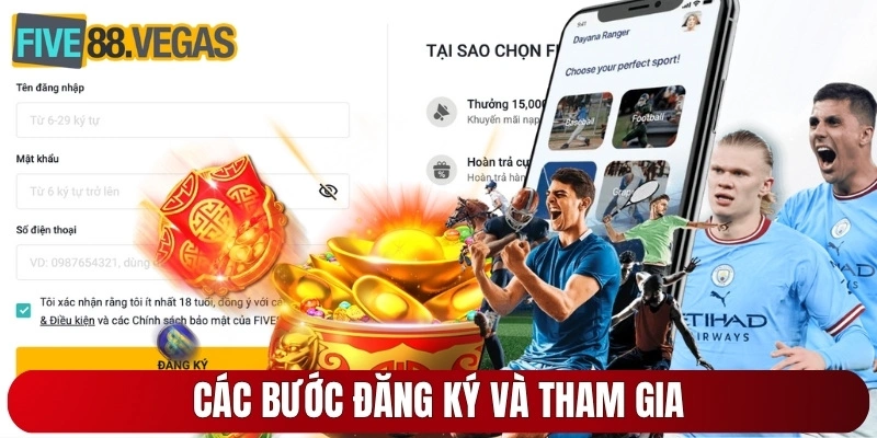 Các bước đăng ký và tham gia