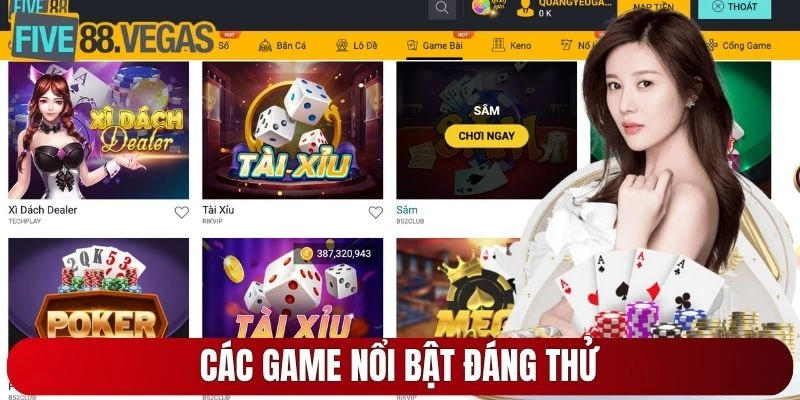 Các game nổi bật đáng thử