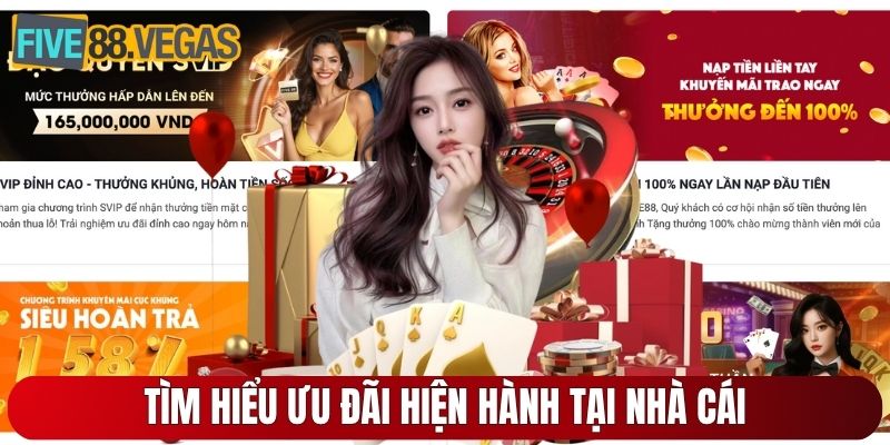 Tìm hiểu ưu đãi hiện hành tại nhà cái Five88
